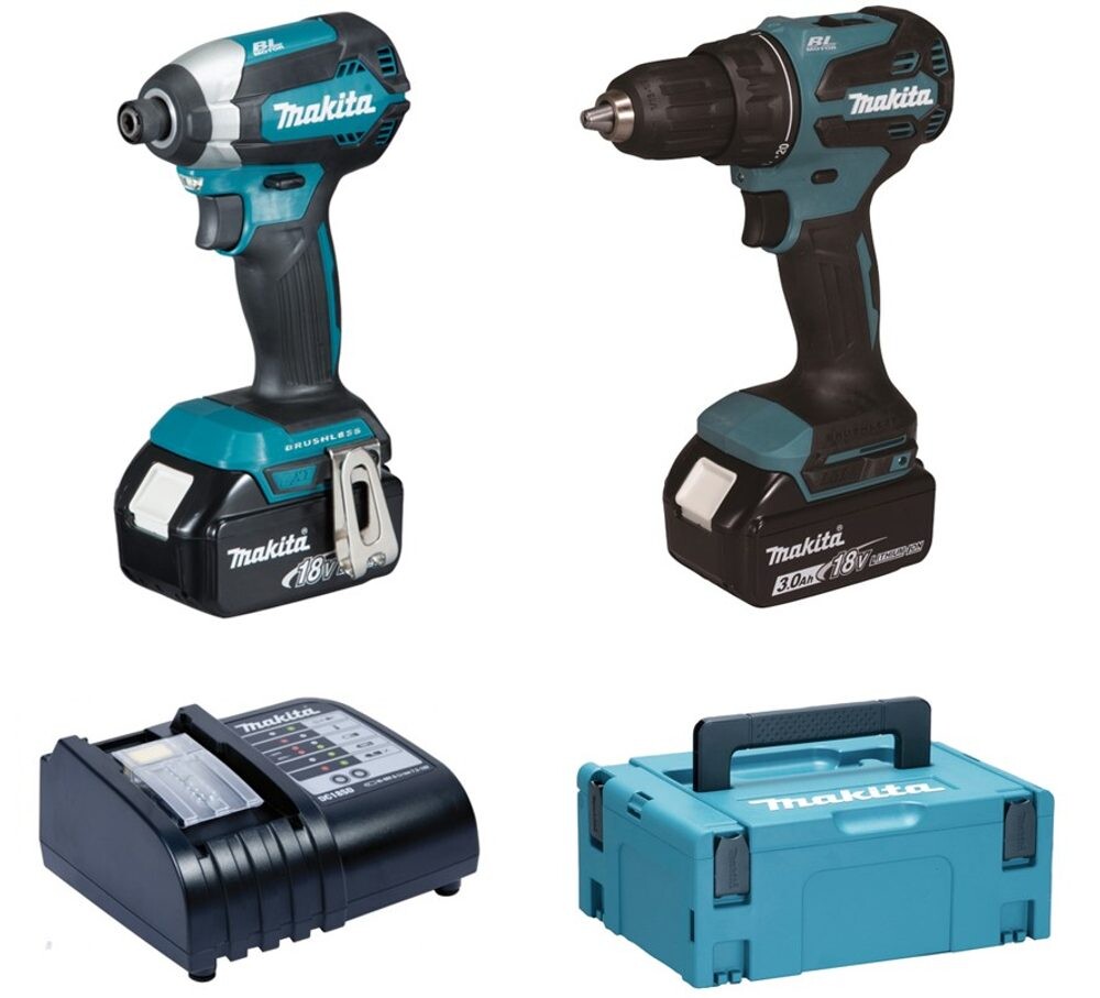 Aku sada Makita DDF490+DTD153 LXT DLX2535SJ