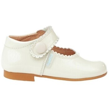 Angelitos  1502N MERCEDITAS CHAROL CON VELCRO Beige  Béžová