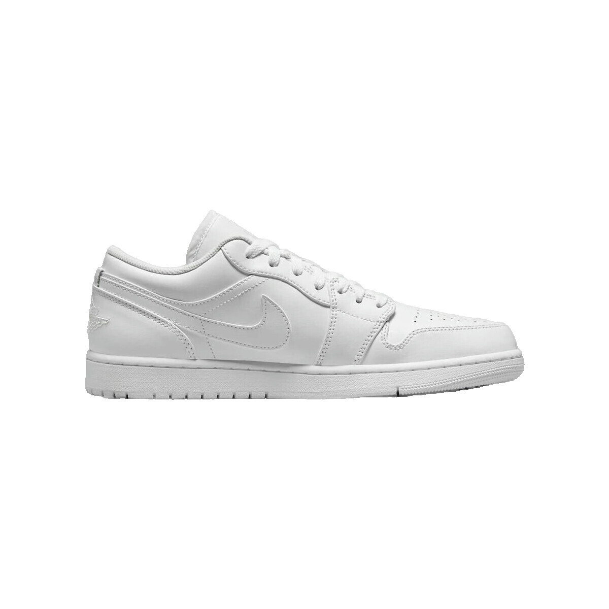Nike  Baskets  Air Jordan 1 cuir  Bílá
