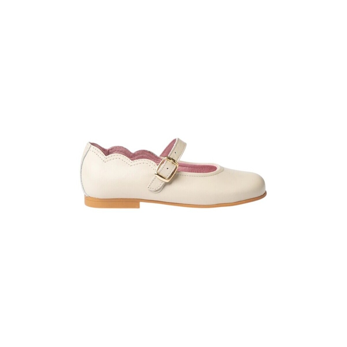 Angelitos  1103 BAILARINA HEBILLA Beige  Béžová