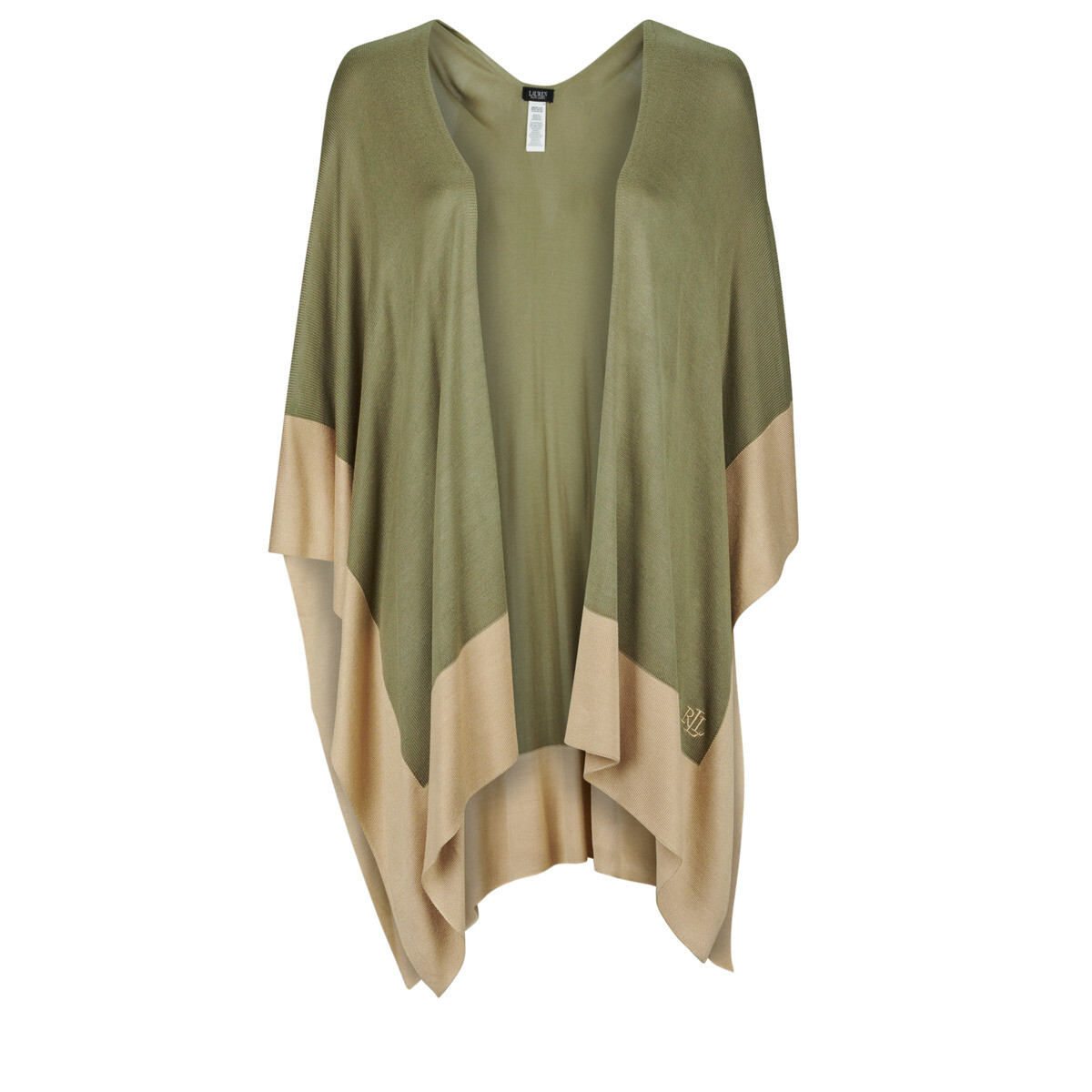 Lauren Ralph Lauren  TSU WT RN B PONCHO  Khaki