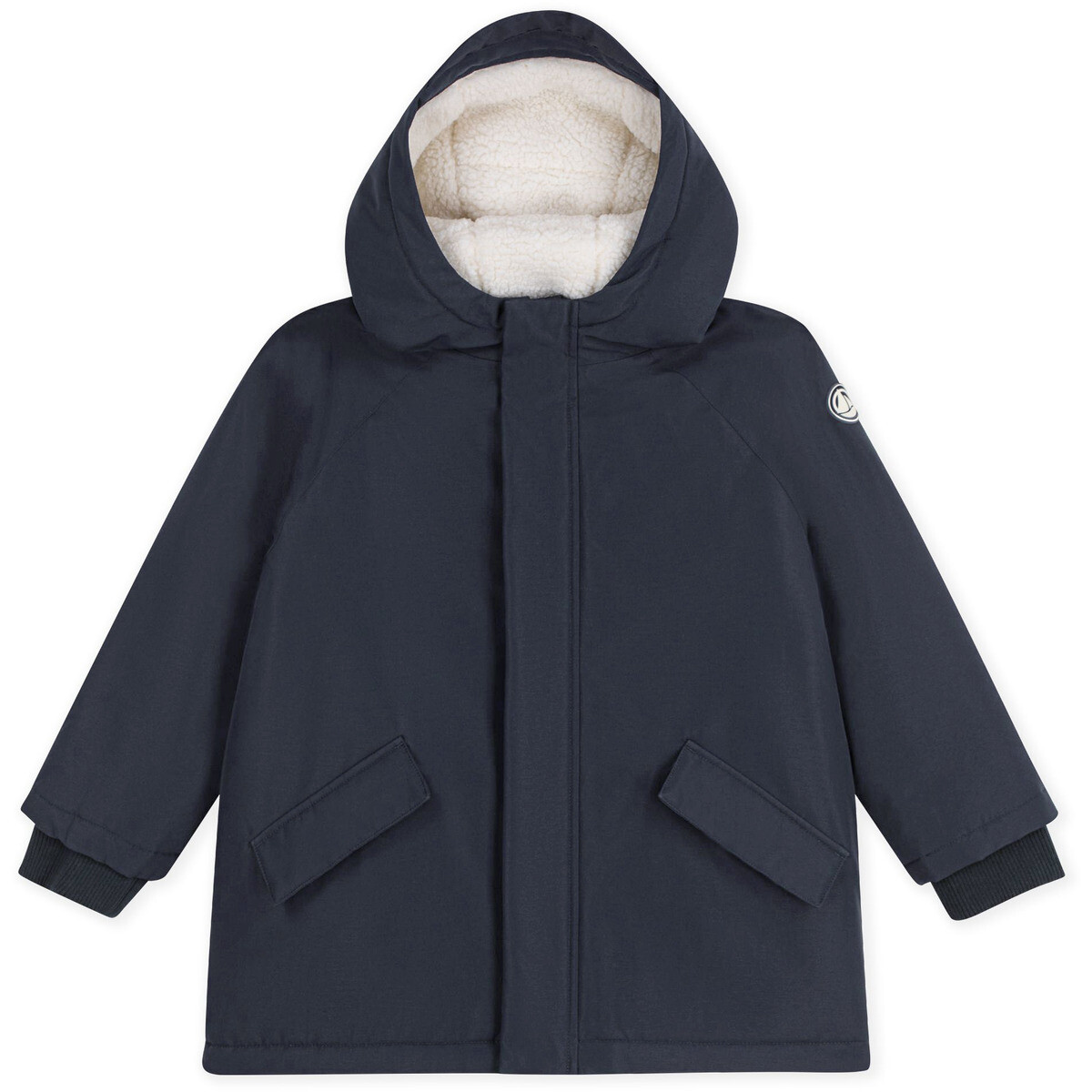 Petit Bateau  PARKA CHAUDE  Tmavě modrá