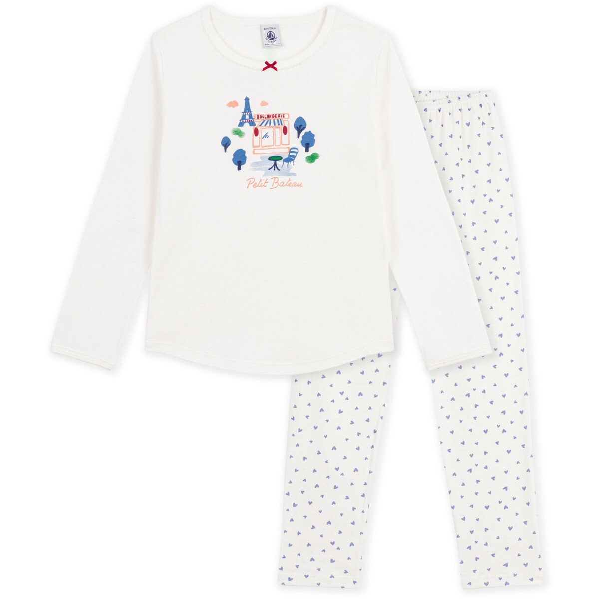 Petit Bateau  PYJAMA  Bílá