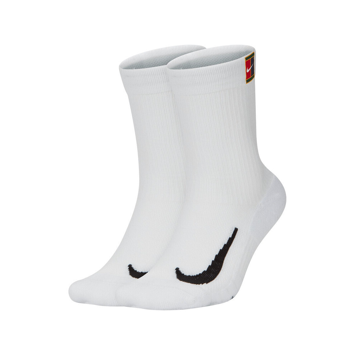 Nike  Chaussettes  court multiplier coussinées  Bílá