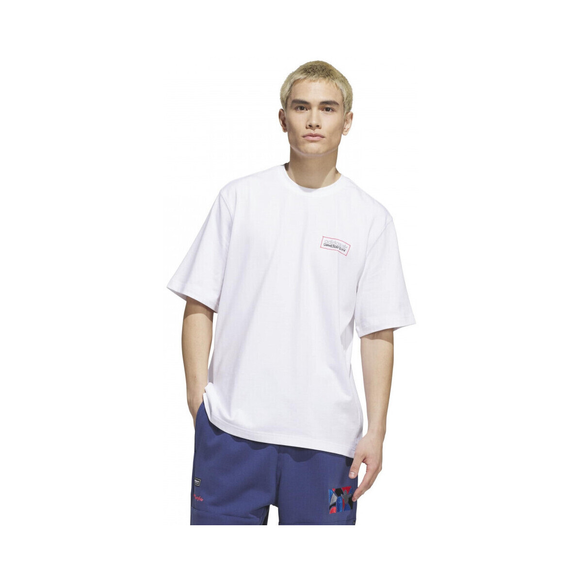 adidas  Gonz mod tee  Bílá