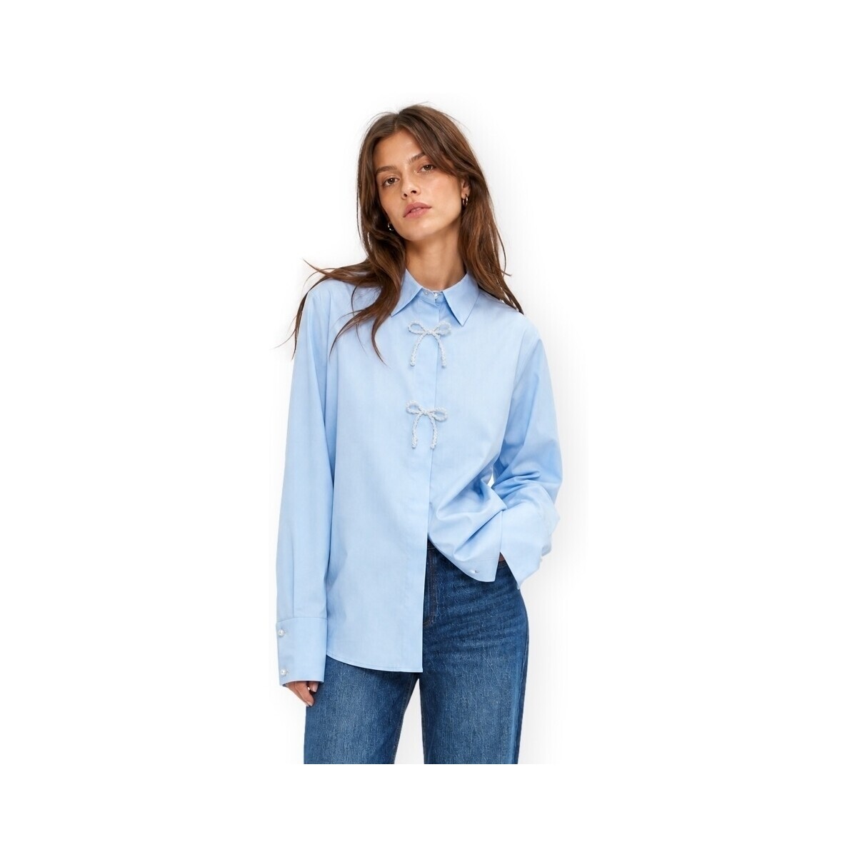 Only  Allegra Shirt - Cashemere Blue  Modrá
