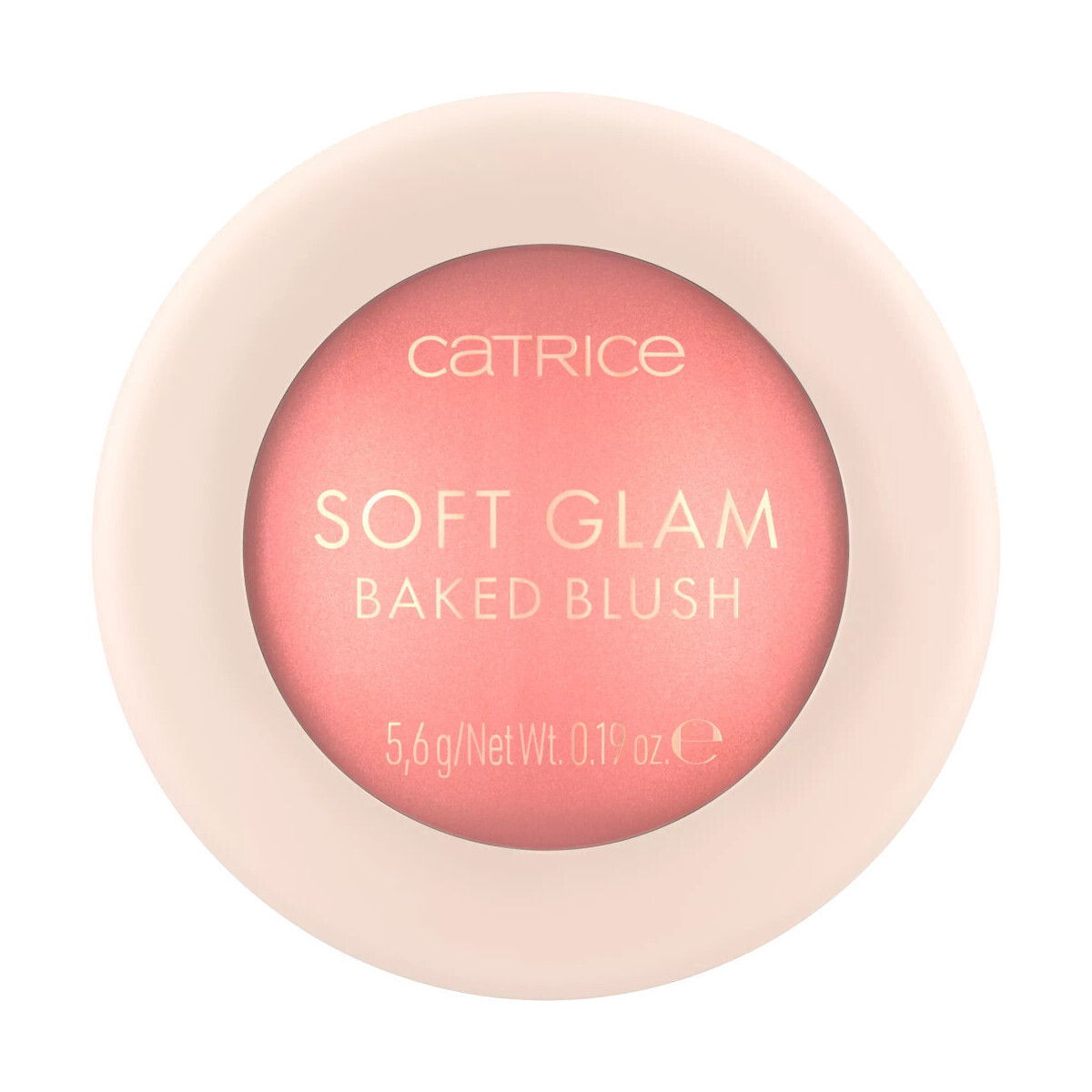 Catrice  Soft Glam Baked Blush - 10 On Cloud Pink  Růžová