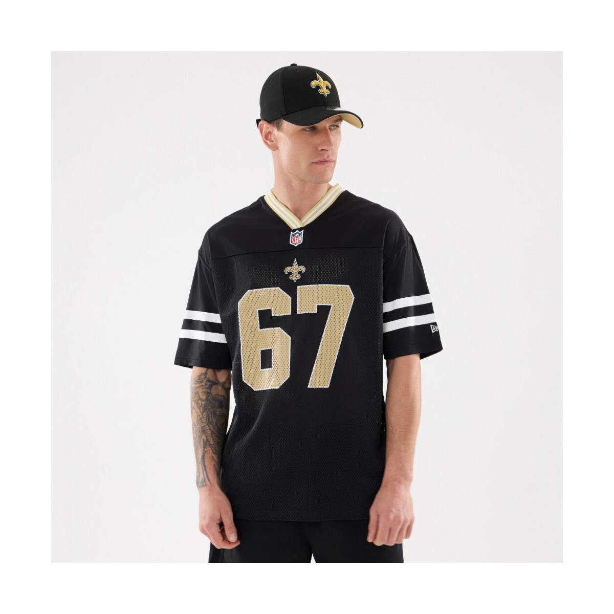 New-Era  Nos nfl mesh tee neosai  Černá