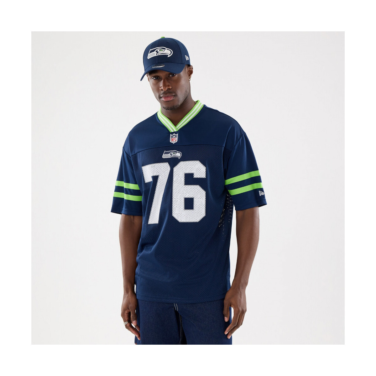 New-Era  Nos nfl mesh tee seasea  Modrá