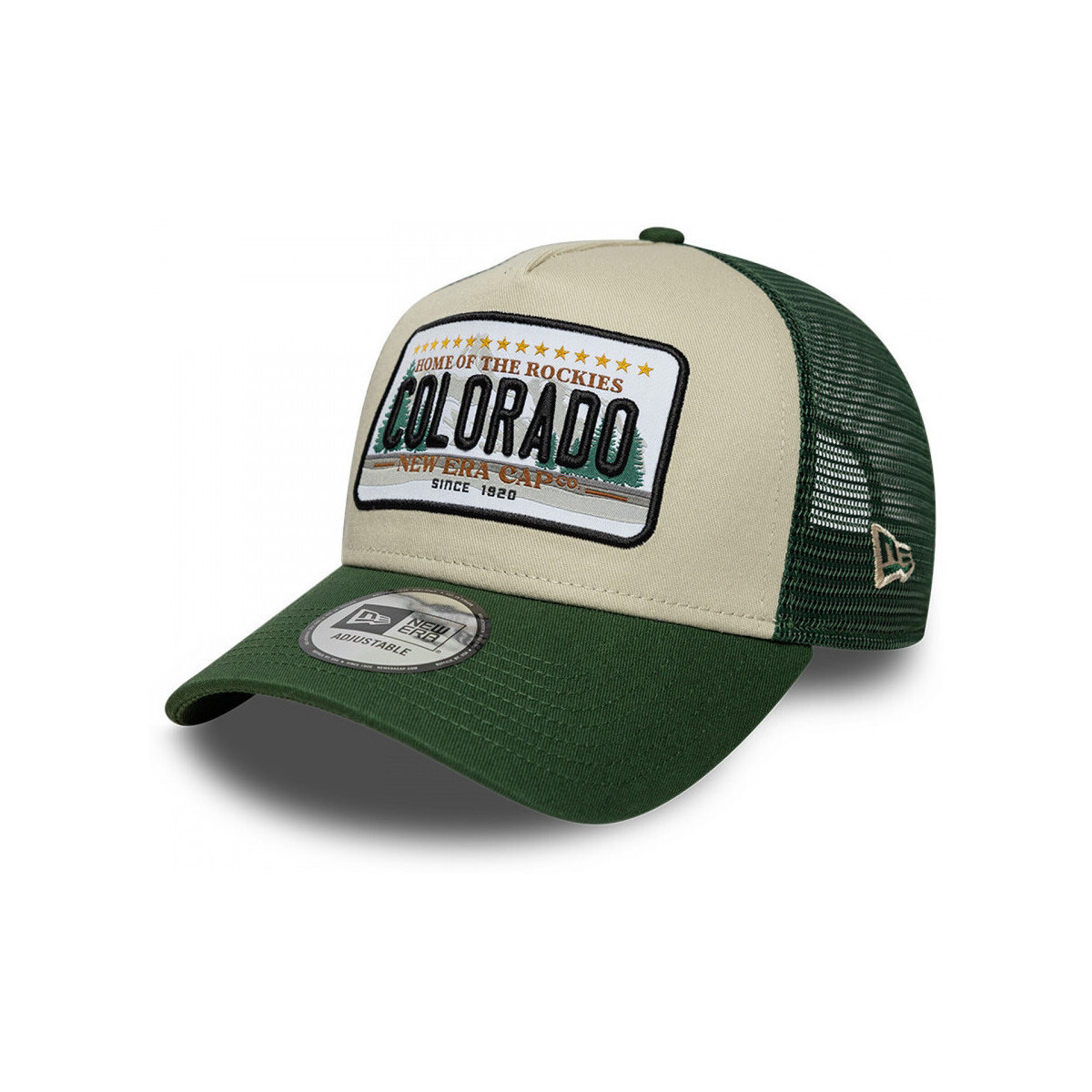 New-Era  Ne licence plate trucker newera  Zelená