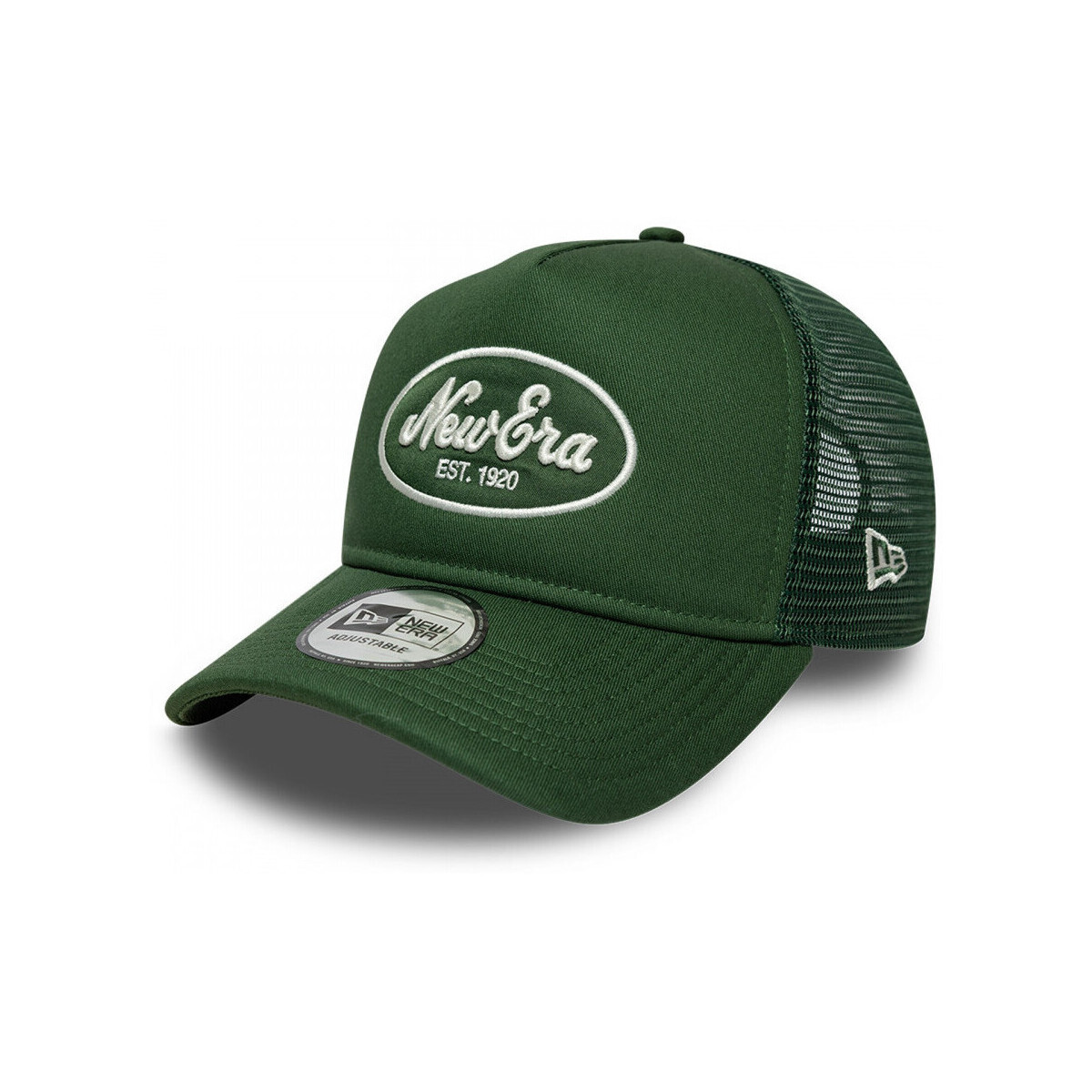 New-Era  Oval foam patch trucker newera  Zelená