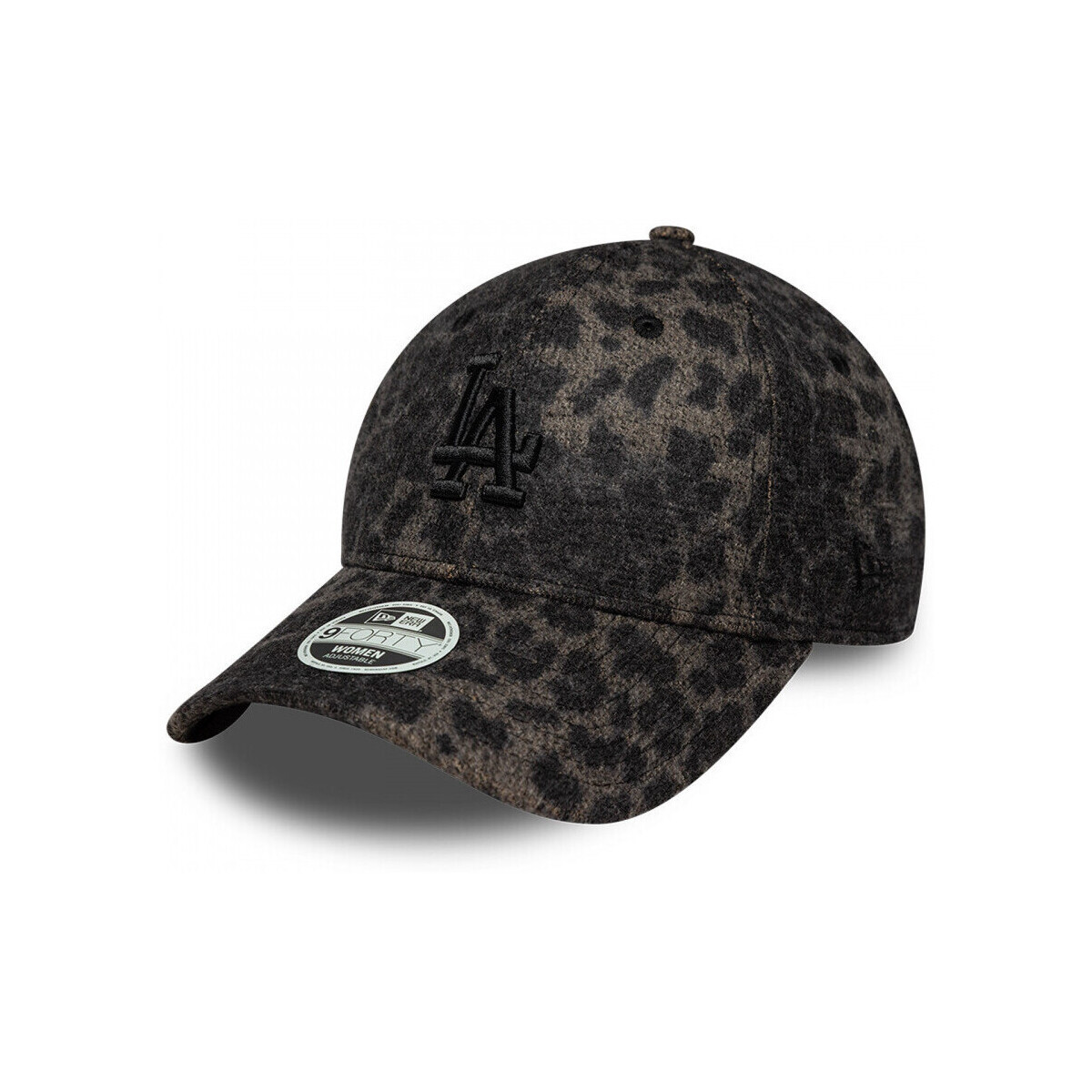 New-Era  Wmns cosy leopard 9forty losdod  Černá
