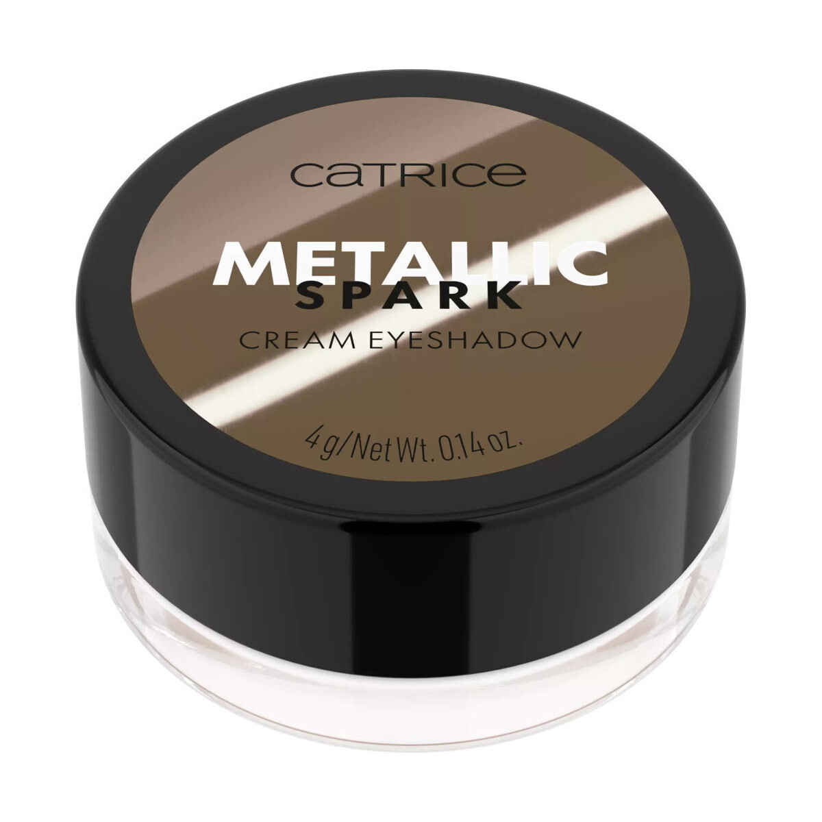Catrice  Metallic Spark Cream Eyeshadow - 20 Diamond Dust  Hnědá