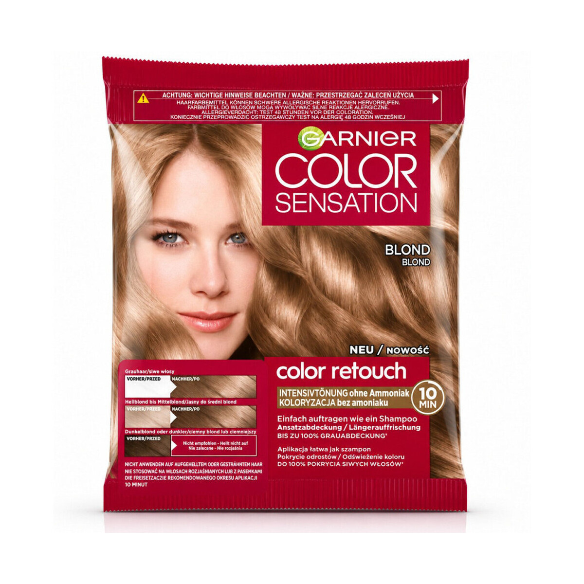 Garnier  Color Sensation Color Retouch Coloring Shampoo - 07 Blo  Fialová
