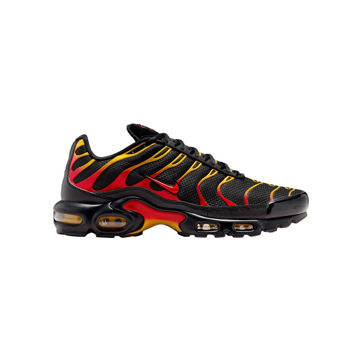 Nike  Air Max Plus Black University Gold Red  Červená