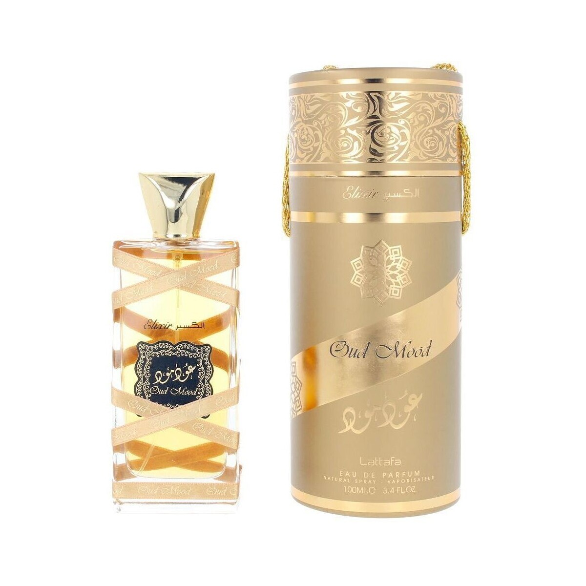 Lattafa  Oud Mood Elixir - Parfém - 100ml  ruznobarevne