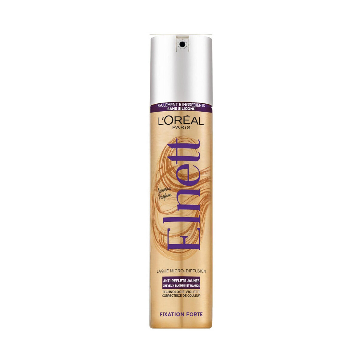 L'oréal  Elnett Strong Hold Hairspray - Anti-Yellow Tones