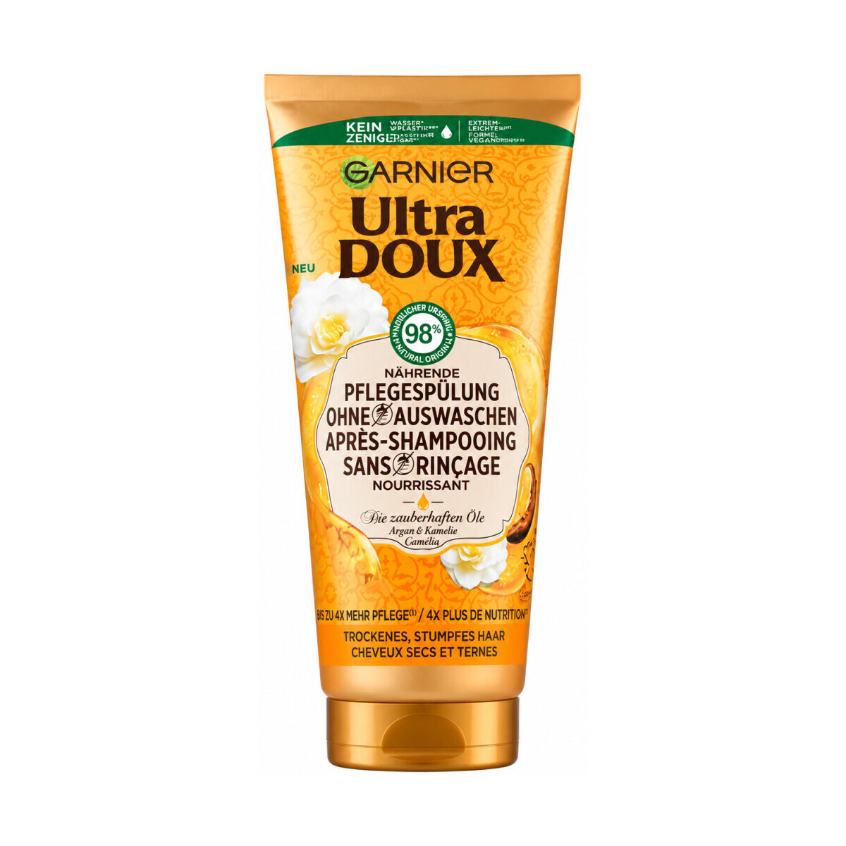 Garnier  Ultra Gentle Leave-In Conditioner - Argan Oil   Camelli