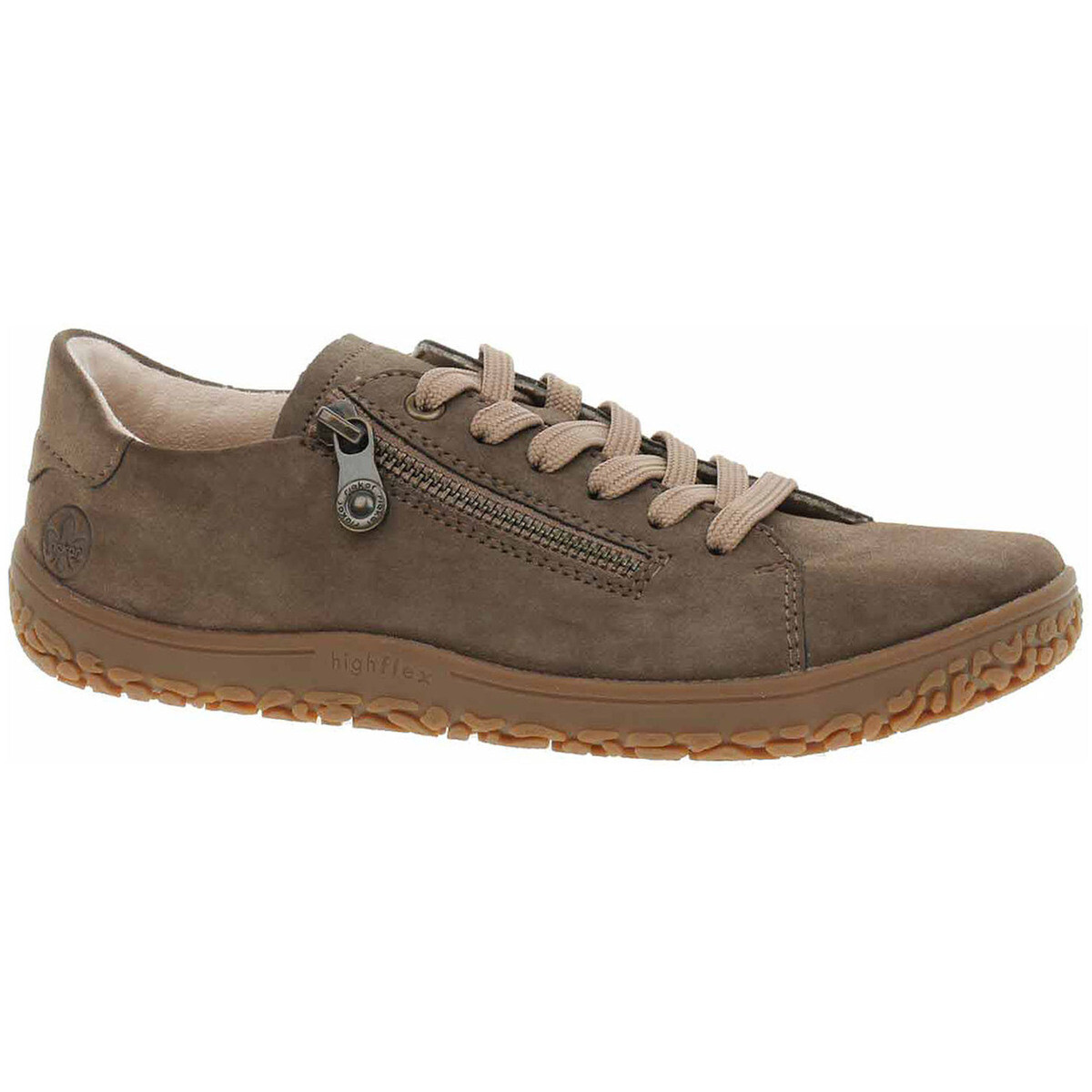 Rieker  Dámské polobotky  52301-25 braun  Hnědá