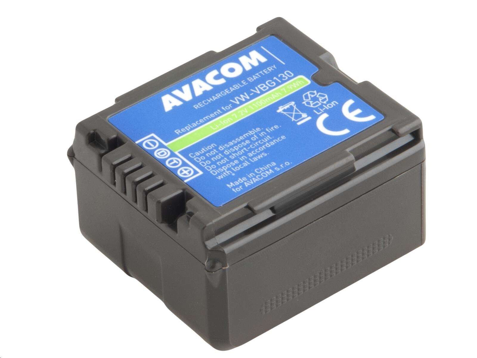AVACOM Panasonic VW-VBG130, DMW-BLA13 Li-Ion 7.2V 1100mAh 7.9Wh