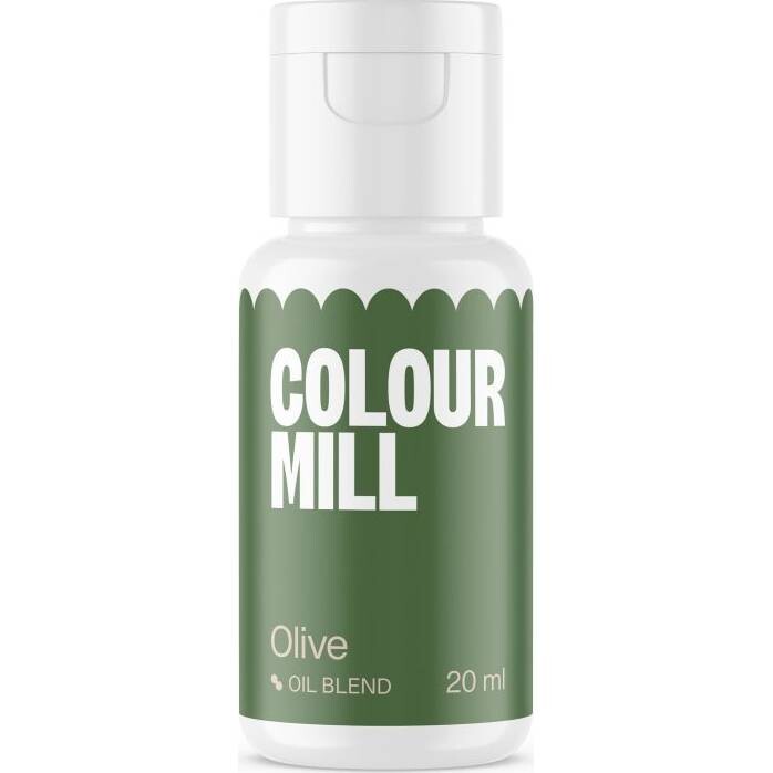 Olejová barva 20ml vysoce koncentrovaná olivová - colour mill