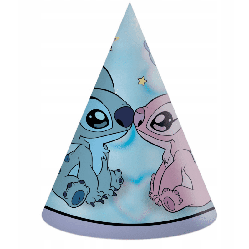 Papírové čepičky Stitch 6ks - Procos