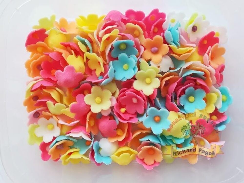 Modelované květinky MIX 10g - Fagoš