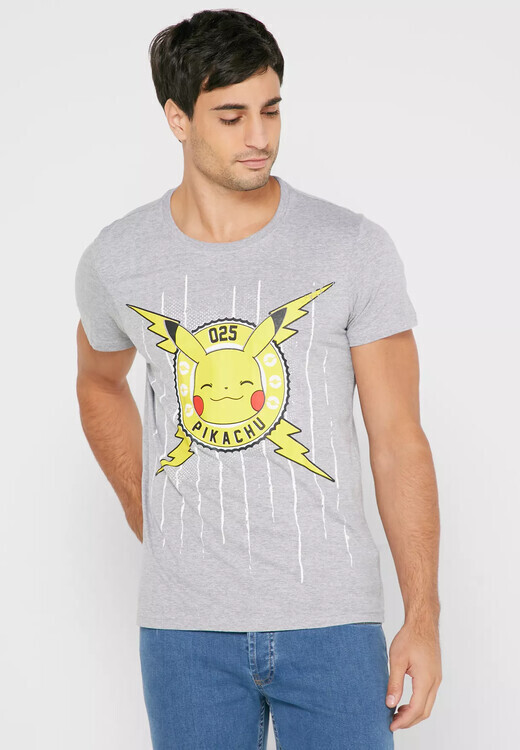 DIFUZED Tričko Pokemon - Funny Pika, S