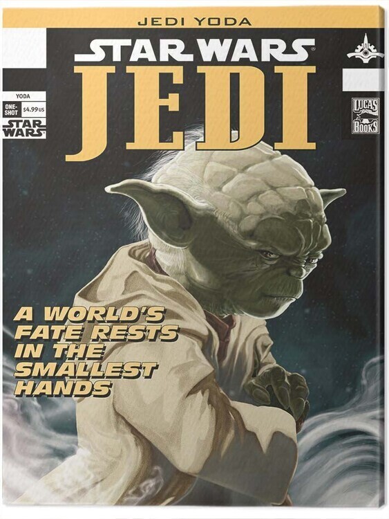 PYRAMID Obraz na plátně Star Wars - Yoda, 2 - 60×80 cm
