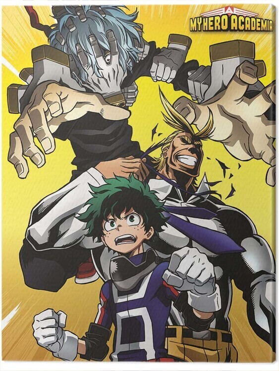 PYRAMID Obraz na plátně My Hero Academia - An Enemy Threat, 2 - 60×80 cm