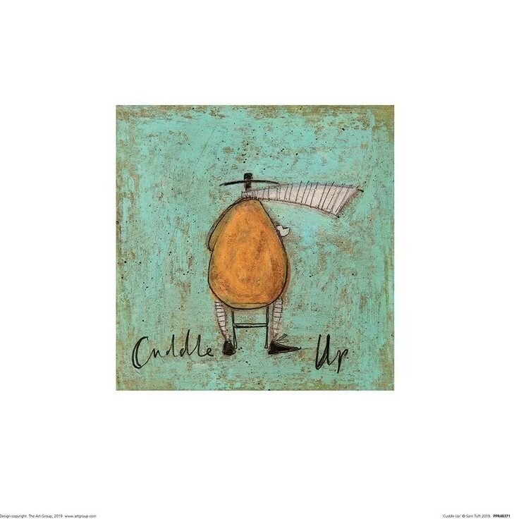PYRAMID Umělecký tisk Sam Toft - Cuddle Up, 40 × 40 cm