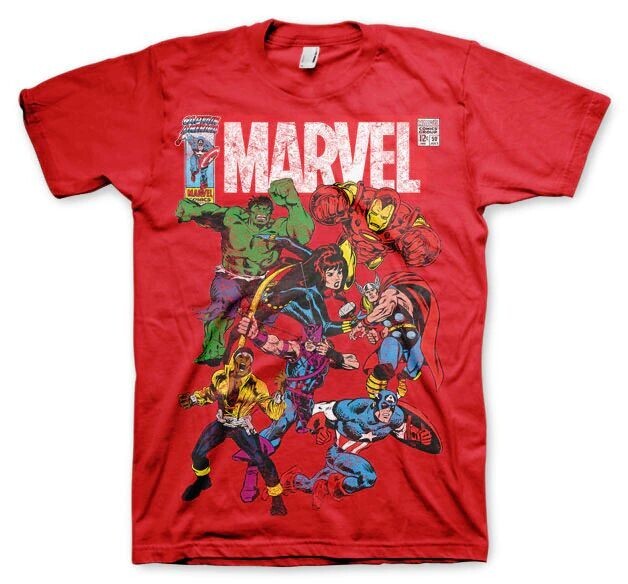 HYBRIS Tričko Marvel - Team-Up, XL