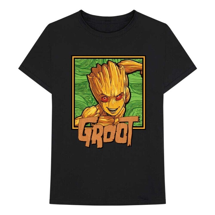 ROCKOFF Tričko Guardians of the Galaxy - Groot Square, XL