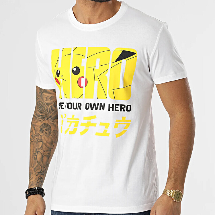DIFUZED Tričko Pokemon - Be Your Own Hero, XS
