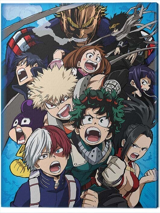 PYRAMID Obraz na plátně My Hero Academia - Cobalt Blast Group, 2 - 30×40 cm