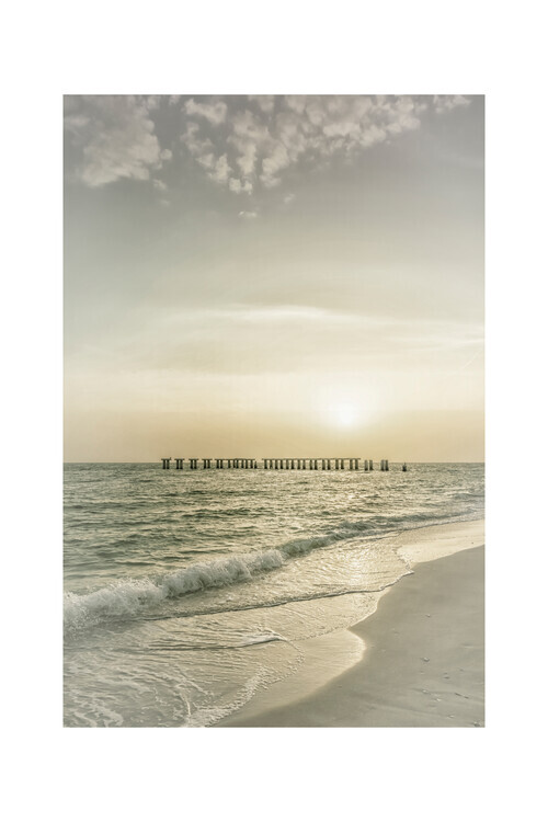 Europosters Plakát, Obraz - Melanie Viola - Gasparilla Island sunset, 40 × 60 cm