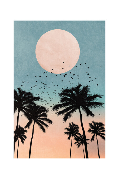 Europosters Plakát, Obraz - Kubistika - Sunrise, 40 × 60 cm