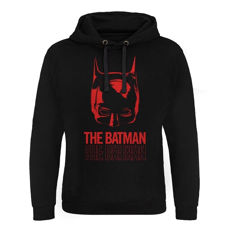 HYBRIS Mikina The Batman 2022 - Layered Logo, S