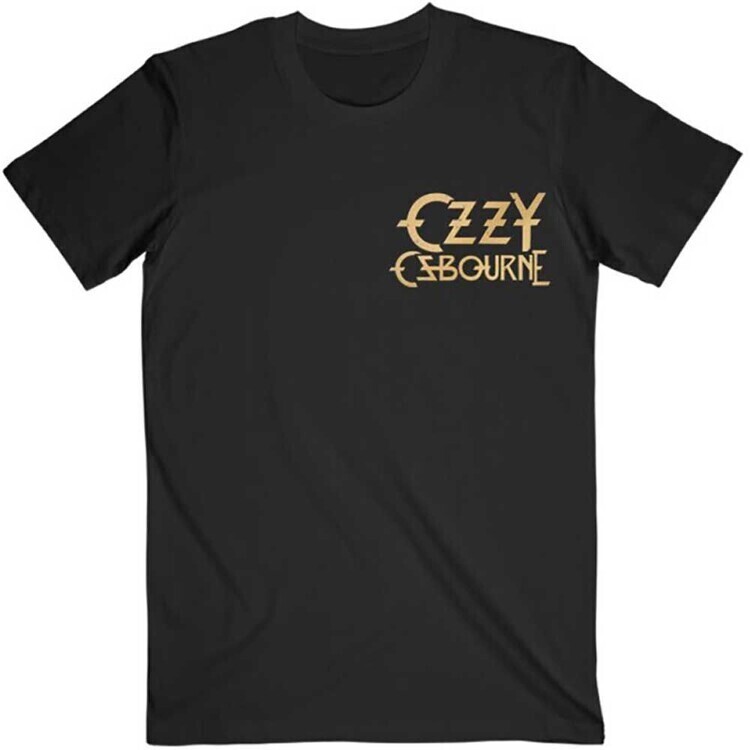 ROCKOFF Tričko Ozzy Osbourne - Patient No. 9 Gold Logo, XL
