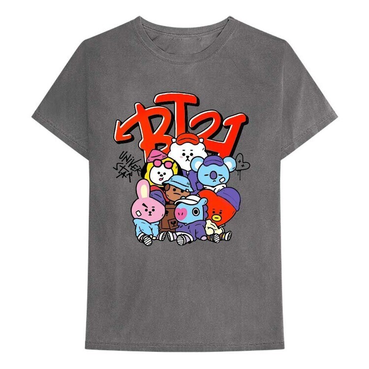 ROCKOFF Tričko BT21 - Street Mood Group, L