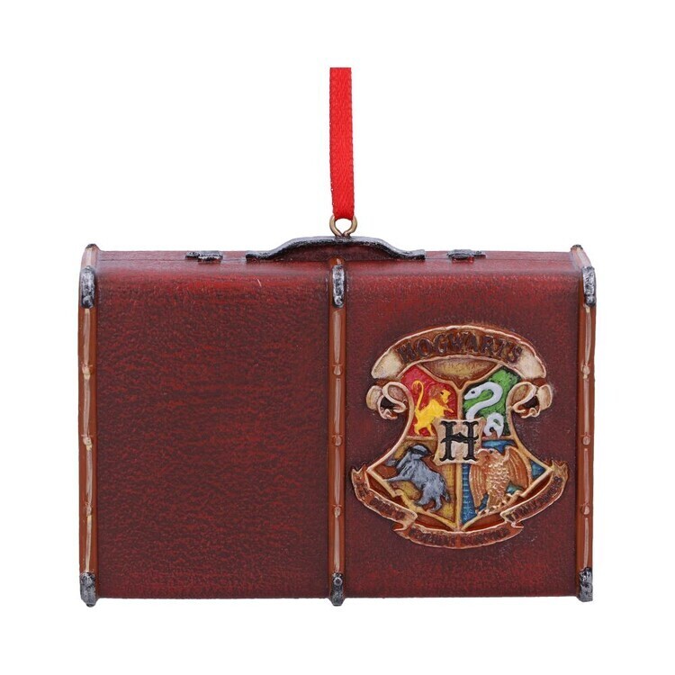 NEMESIS NOW Vánoční ozdoba Vánoční ozdoba Harry Potter - Hogwarts Suitcase