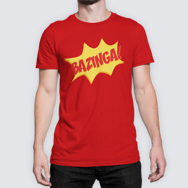 Europosters Tričko Teorie Velkého Třesku - Bazinga!, L