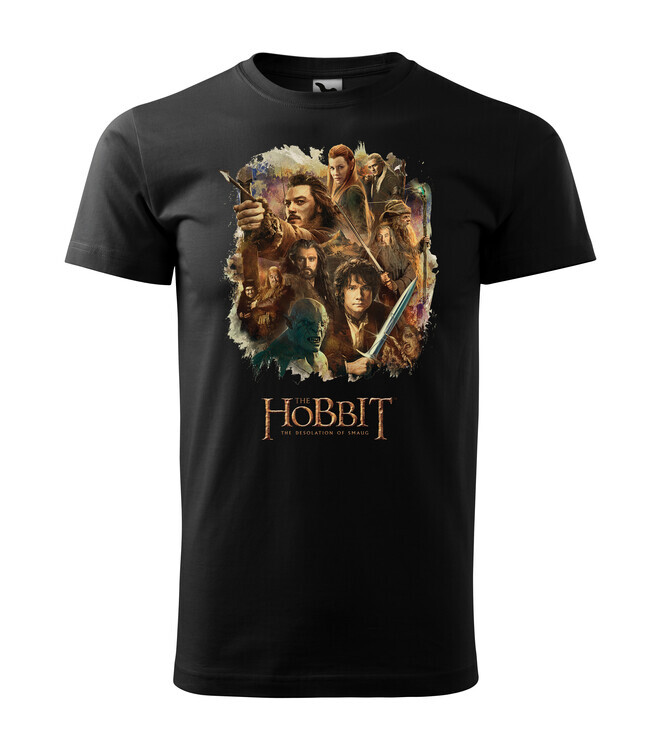 Europosters Tričko Hobbit: The Desolation of Smaug - Characters, L
