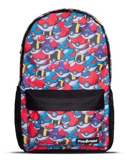 DIFUZED Batoh Pokemon - Pokeballs, 14 x 41 x 29 cm