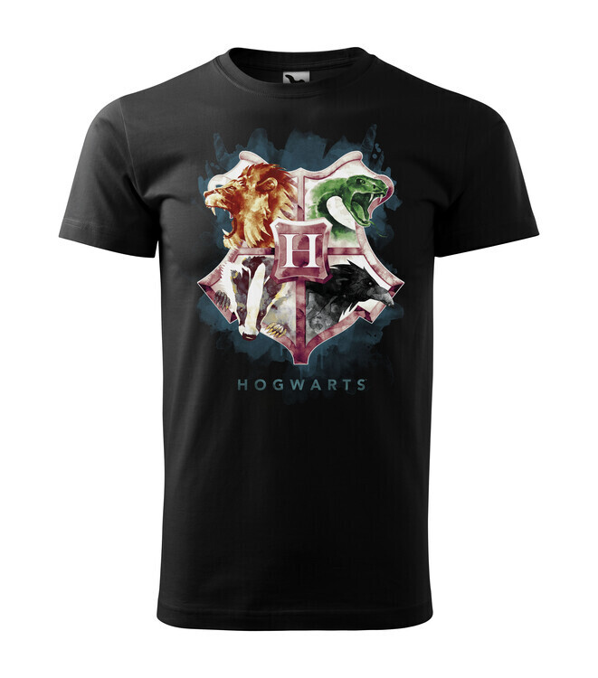Europosters Tričko Harry Potter - Hogwarts Logo, 3XL