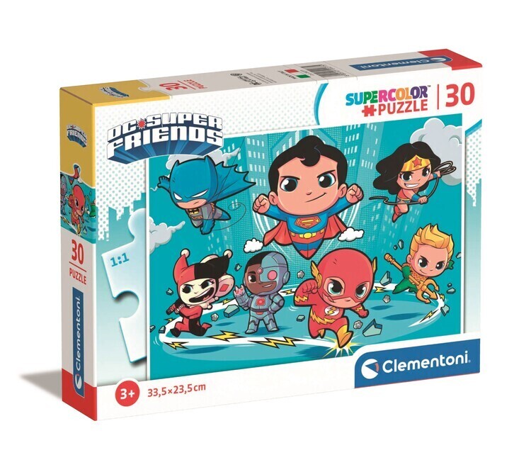 CLEMENTONI Puzzle DC - Superfriends, 30 ks