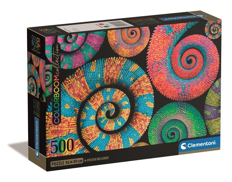 CLEMENTONI Puzzle Curly Tails, 500 ks