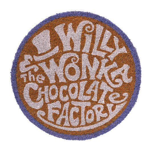 GRUPO ERIK Rohožka Willy Wonka - The Chocolate Factory, 50 x 50 cm