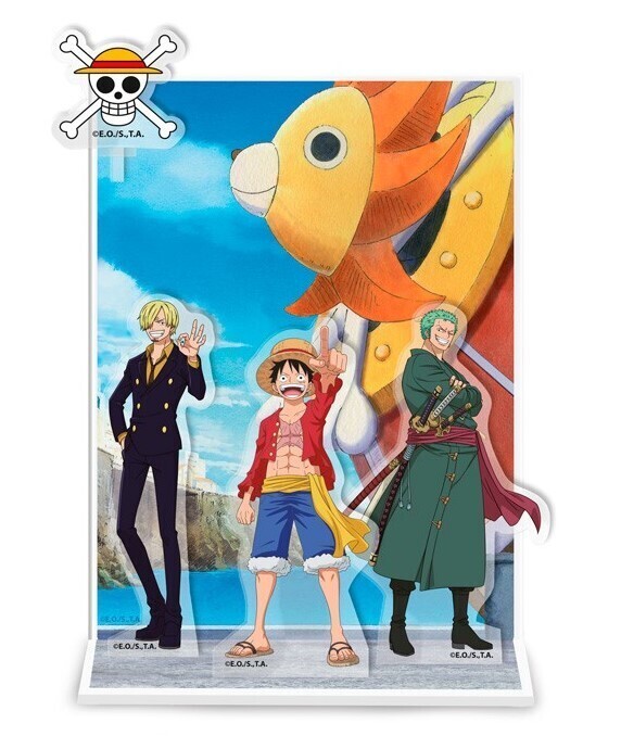 ABY STYLE Figurka One Piece - Trio, 16 cm