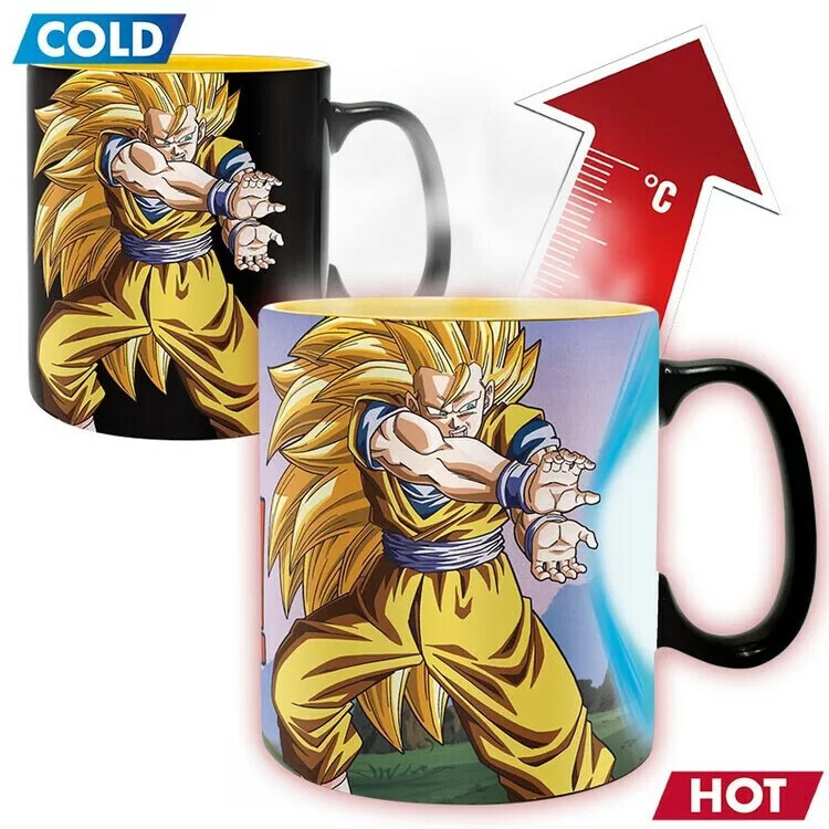 ABY STYLE Měnící hrnek Dragon Ball - DBZ/Kaehameha, 0,46 l